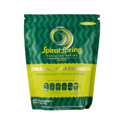 Espirulina en Cápsulas Spiral Spring 250Gr