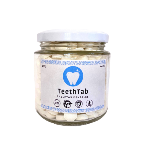 Tabletas Dentales Menta 165Gr Teethtab