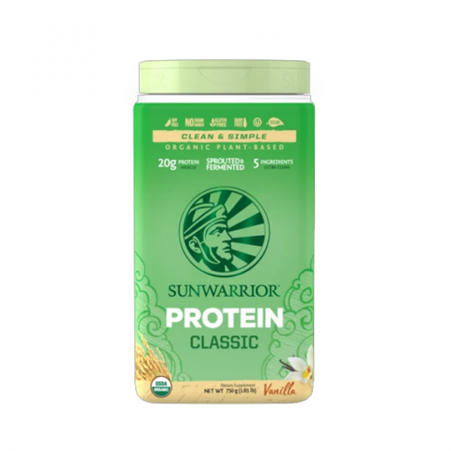 Proteína Classic Vanilla Sunwarrior 750 g