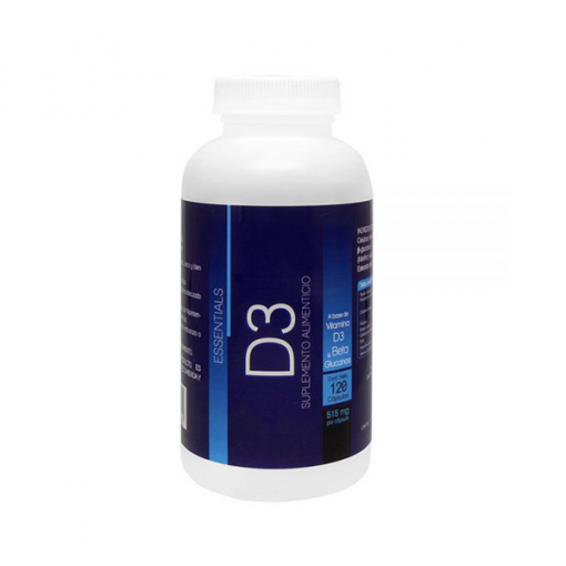 Vitamina D-3 Essence 120 Cápsulas