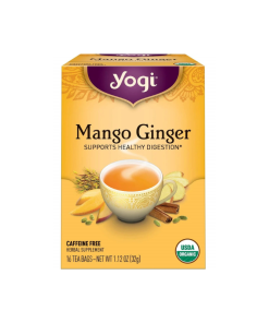 Té "Mango Ginger" Mango y Jengibre Yogi 16 Piezas