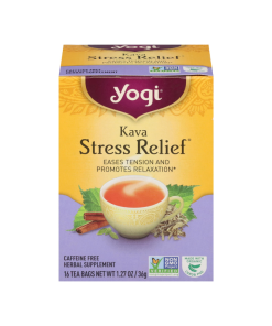 Té de Algarroba, Zarzaparrilla, Kava y Otras Hierbas Yogi 16 Bolsas