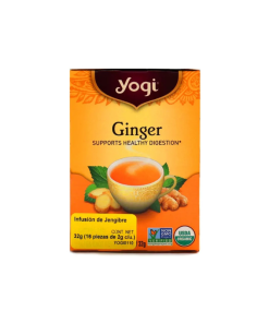 Té de Jengibre sin Cafeína Yogi 16 Bolsas