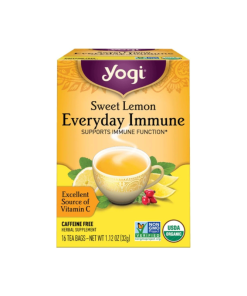 Té de Menta, Limón, Equinácea y Otras Hierbas Yogi 16 Bolsas