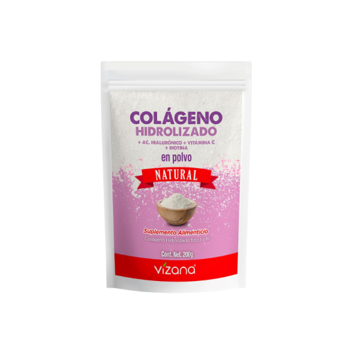 Colágeno Hidrolizado, Ac. Hialurónico Vitamina C Biotina 200Gr
