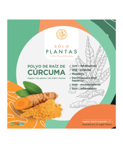 Cúrcuma Solo Plantas 100Gr
