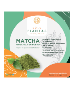 Matcha en Polvo Solo Plantas 100Gr