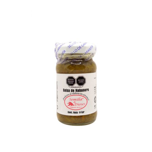 SALSA HABANERA 100GR SEMILLA DE DIOSES