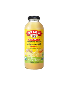 Bebida de Vinagre de Sidra de Manzana Sabor Jengibre Bragg