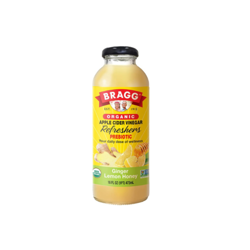 Bebida de Vinagre de Sidra de Manzana Sabor Jengibre Bragg