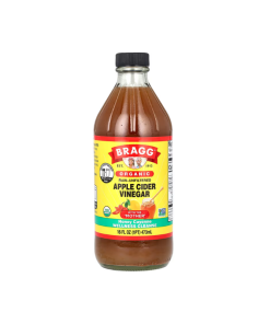 Vinagre de Sidra de Manzana y Miel Bragg 473ml