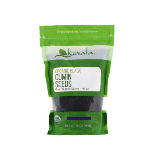 Semilla de Comino Negra Cruda Kevala 453g