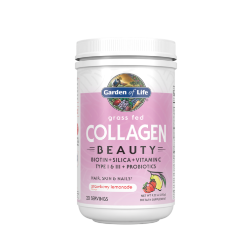 Colágeno en polvo Beauty sabor Fresa Limonada, 270g Garden of Life