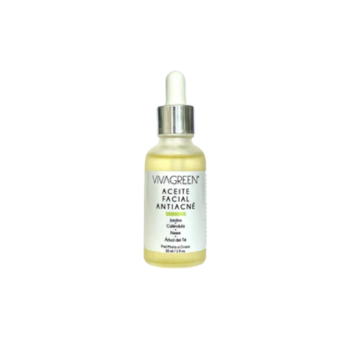 Aceite Facial Anti Acné 30ml Viva Green