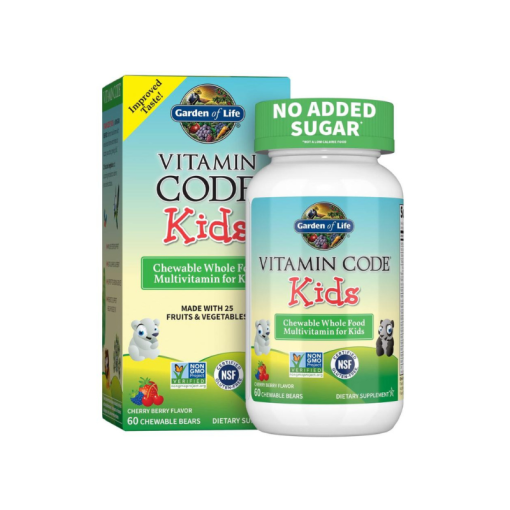 Multivitamínico para Niños Vitamin Code Kids Cherry Berry 60 Masticables Garden Of Life