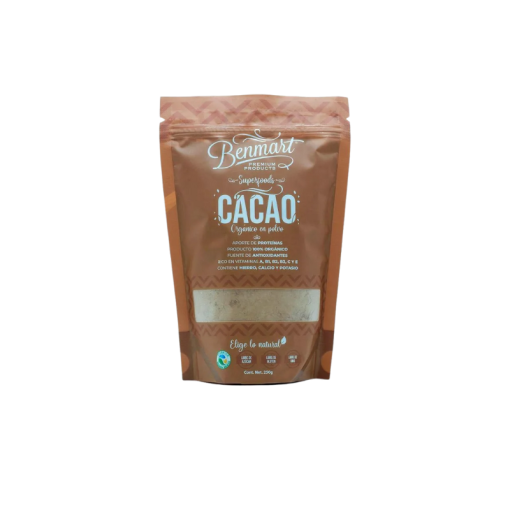 Cacao Orgánico Polvo 250Gr Benmart